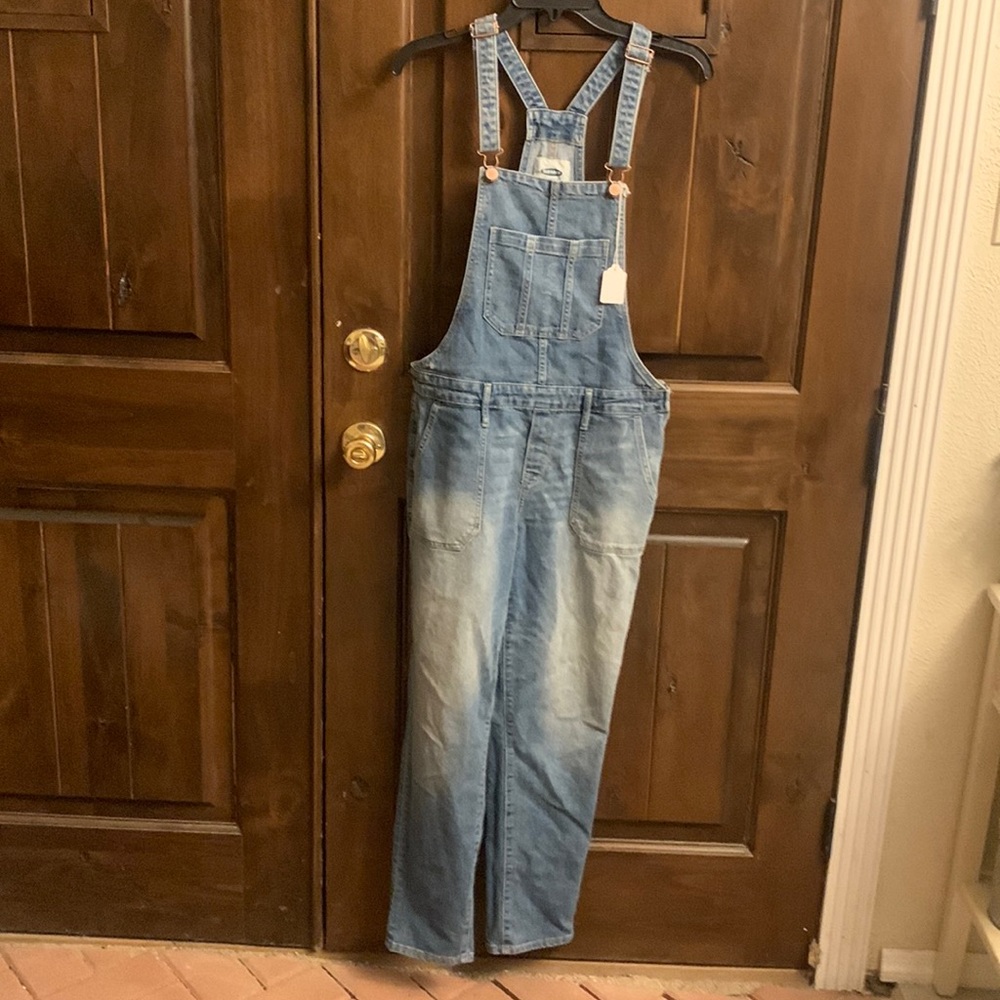 Old navy overalls woman